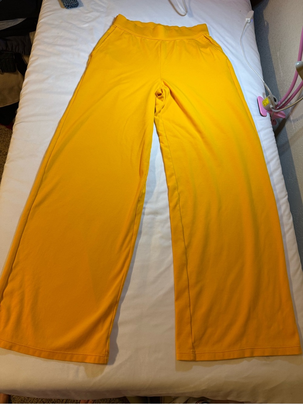 YITTY Orange High-Waist Active Leggings
